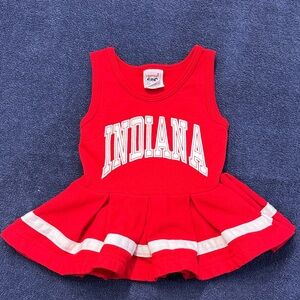 Indiana Red Kids Cheerleader Dress